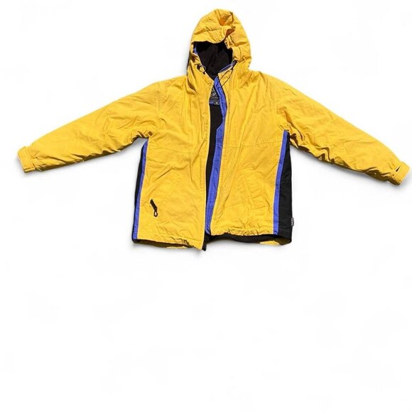 Pacific Trail London Fog Vintage Men’s Yellow Parka Jacket Coat - Picture 1 of 3
